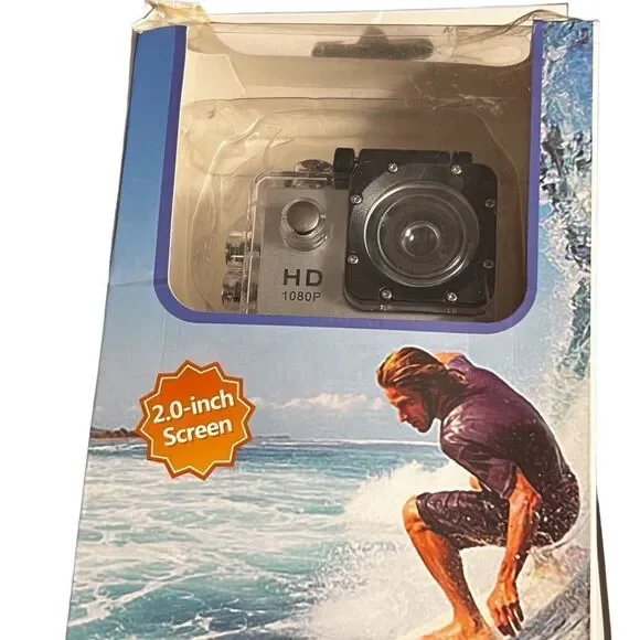 NWT/B sports camera (damaged box) - Picture 3 of 16